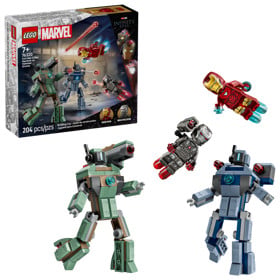 LEGO Marvel Iron Man & War Machine vs. Hammer Drones 76320
